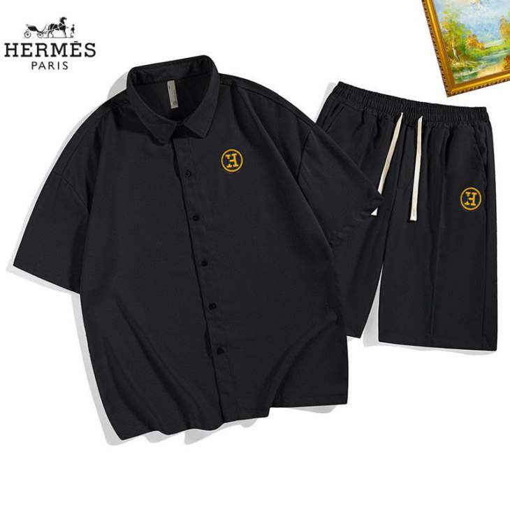 Picture of Hermes Shirt Pant Suits _SKUHermesM-3XL25tr5522377